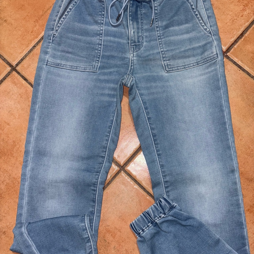 AMERICAN EAGLE . Stylish Blue Jogger Pants
